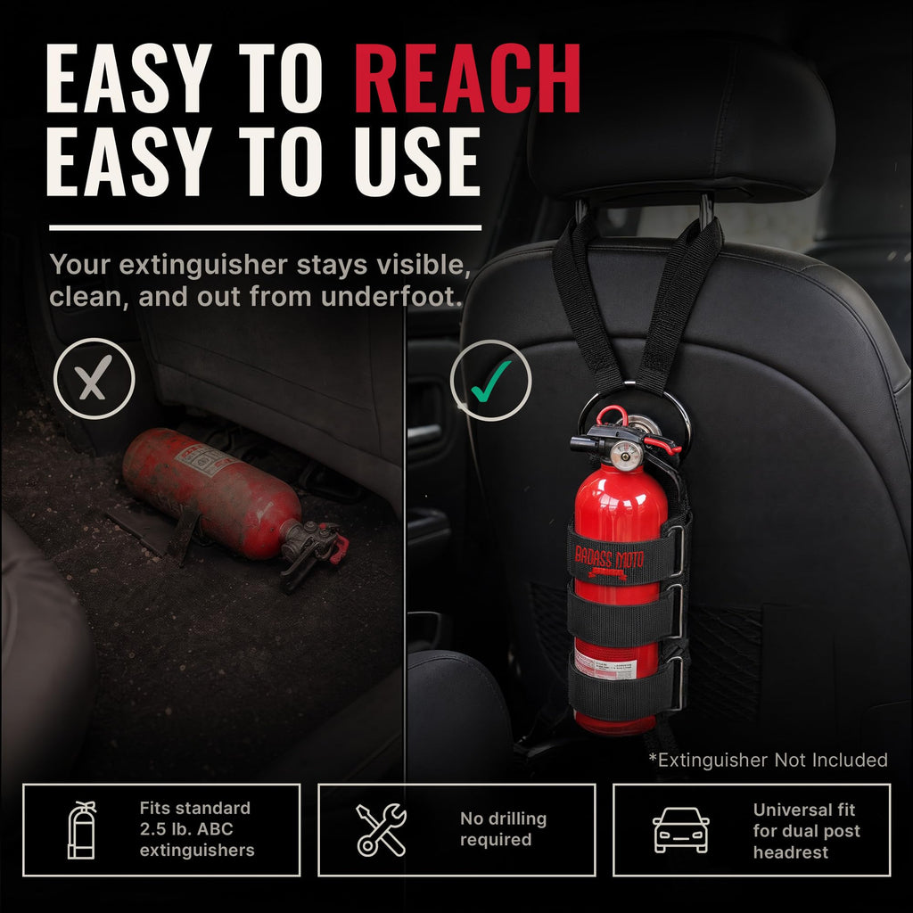 Car Fire Extinguisher Mount V762123