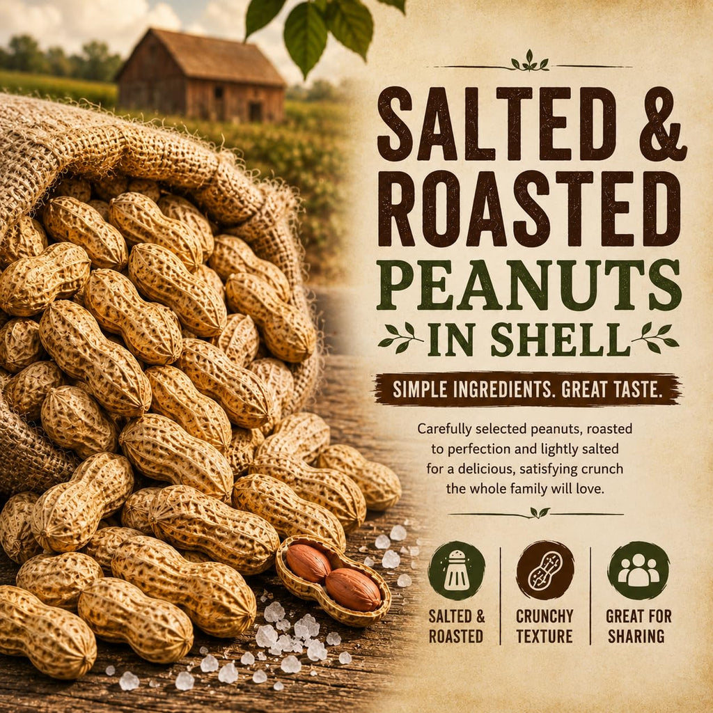 Roasted Salted Peanuts In Shell 1 LB E970257