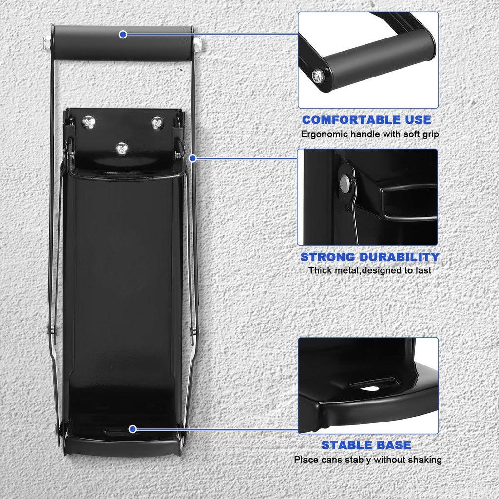 Heavy Duty Stainless Steel Wall Mounted Can Crusher O47405