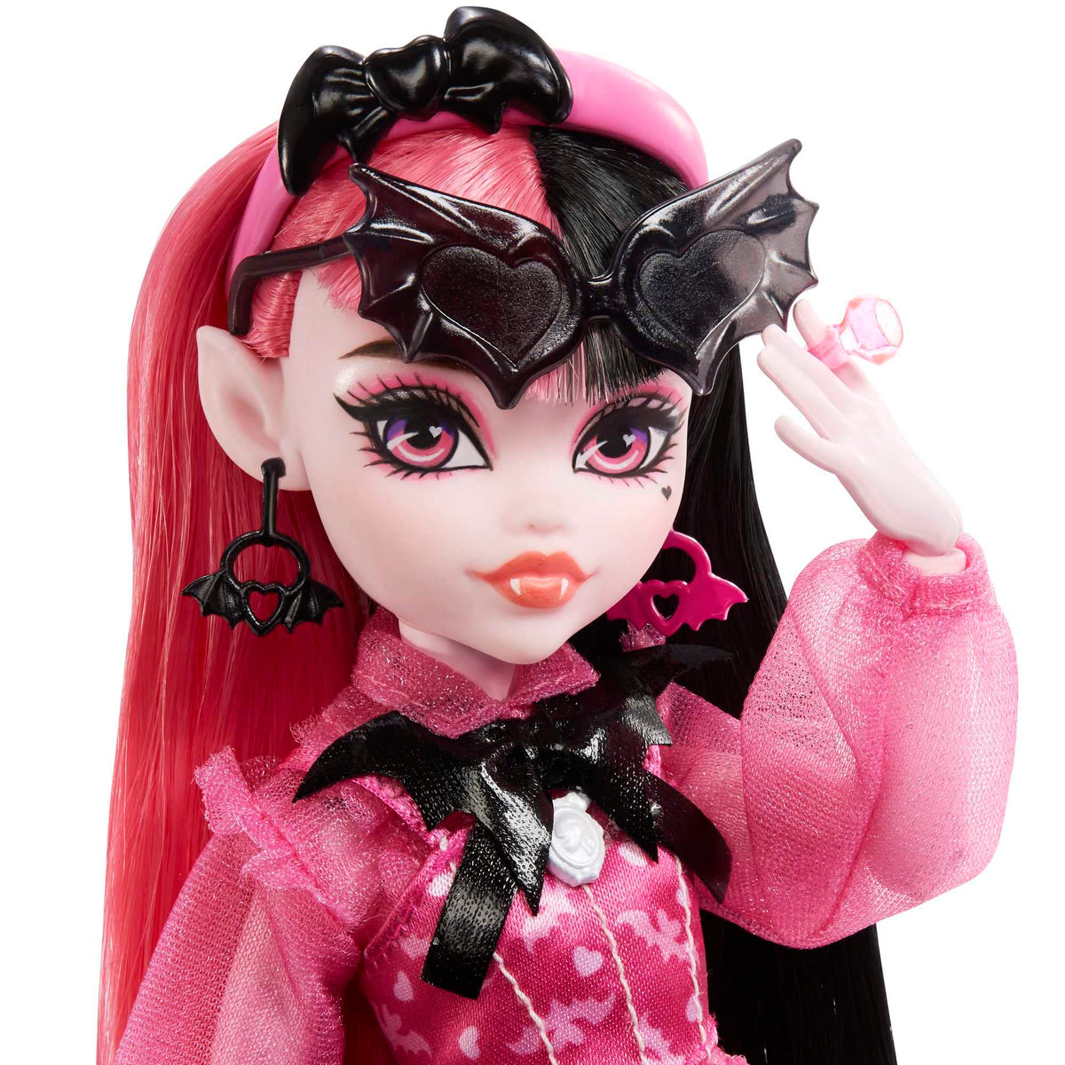 Monster High Doll with Pink & Black Hair T11902