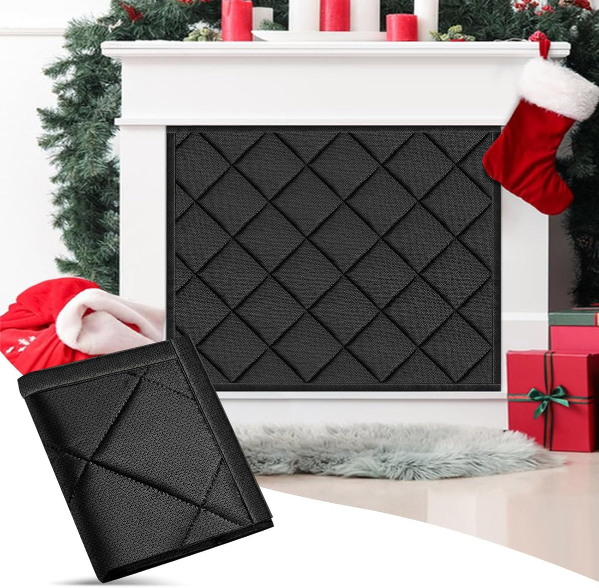 Magnetic Fireplace Cover 39" W x 32" H H62293