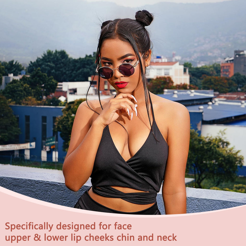 Electric Facial Hair Remover with Light M489
