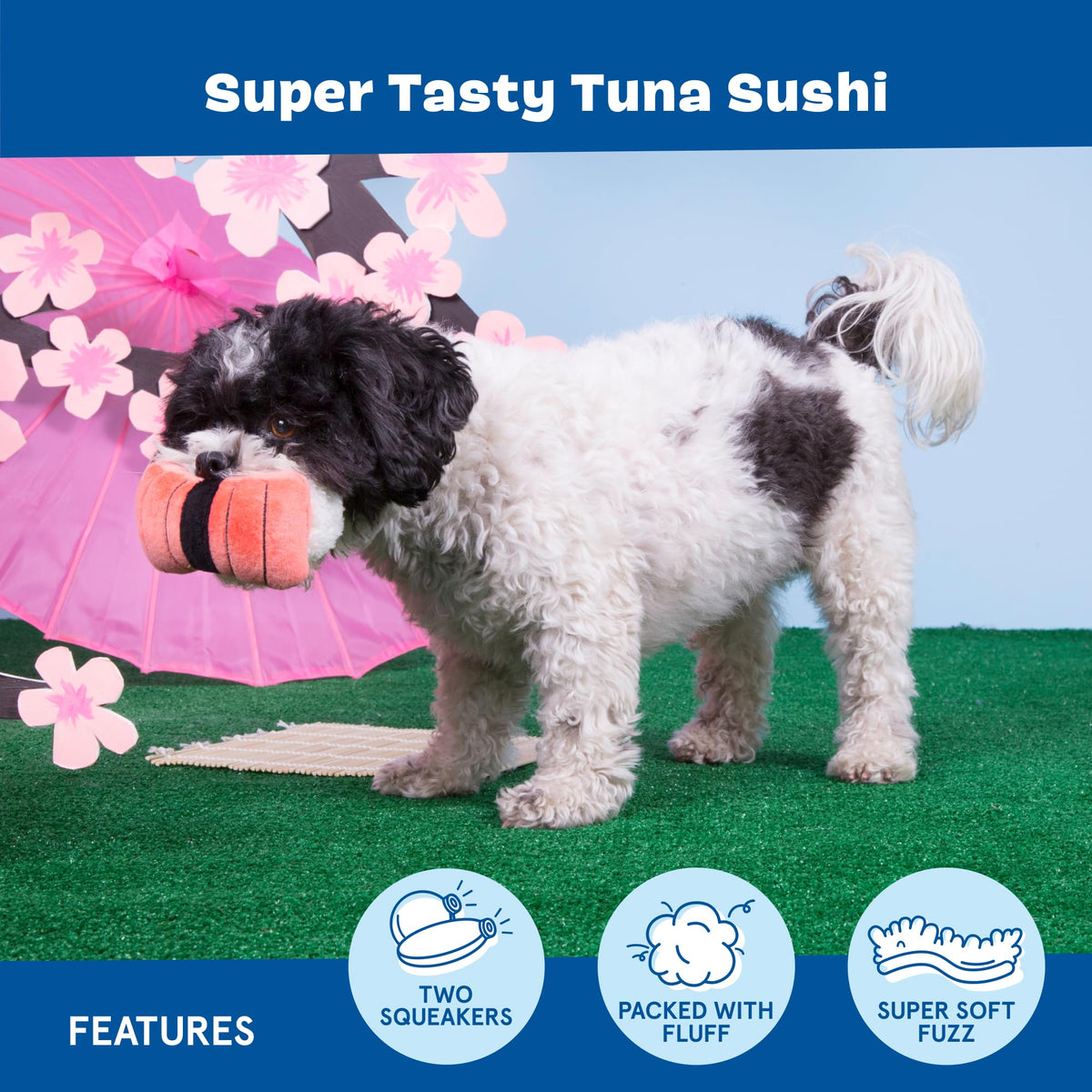 Tuna Sushi Dog Toy D94317