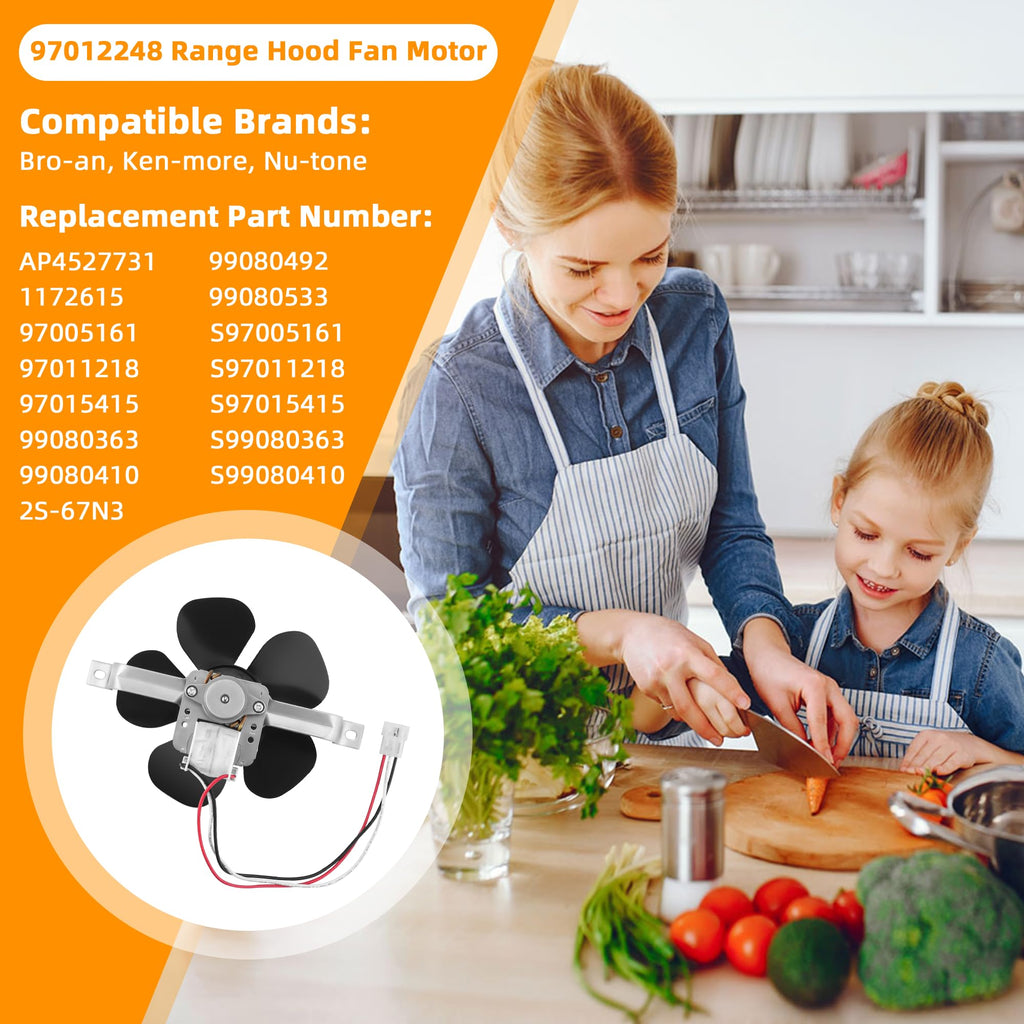 Range Hood Fan Motor N4111