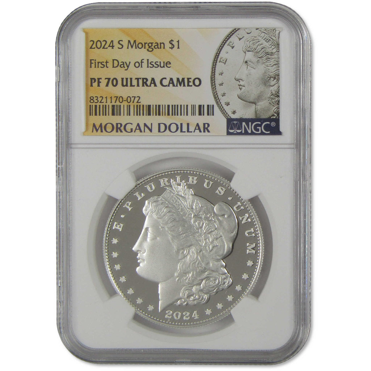 2024 Morgan Silver Dollar Proof Coin A123497