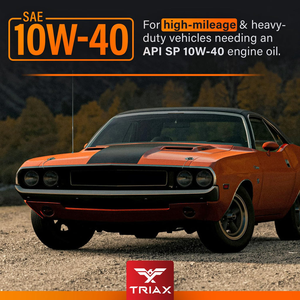 10W-40 Full Synthetic Engine Oil 5 Quart E9821