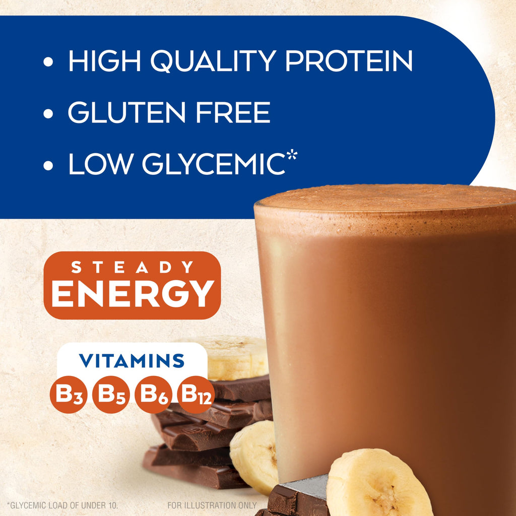 Chocolate Banana & Mocha Latte Protein Shake, 15g Protein, Keto Friendly A371