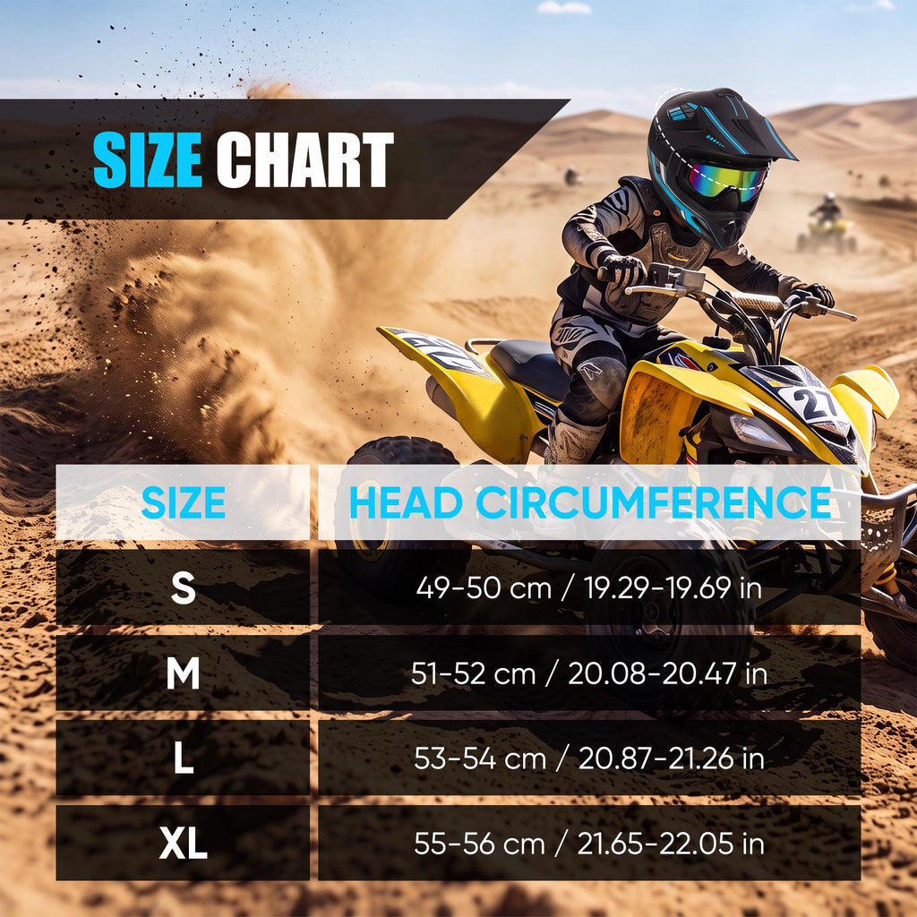 Youth Dirt Bike Full Face Helmet N136
