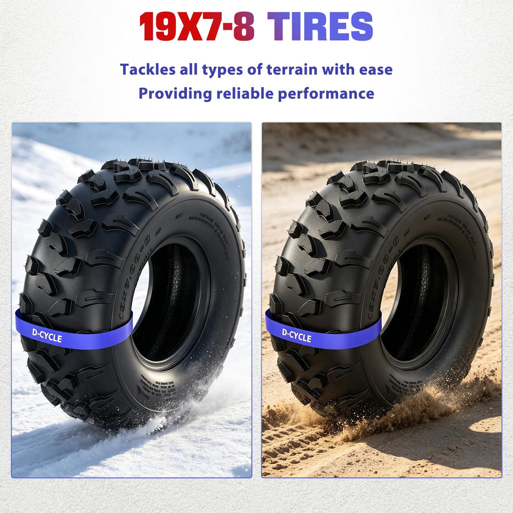 19x7-8 ATV UTV Tubeless All-Terrain Tire I71101