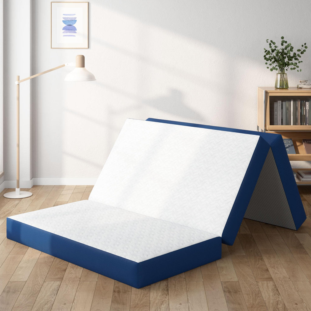 Queen 6 Inch Gel Memory Foam Trifold Mattress Q433