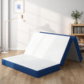 Queen 6 Inch Gel Memory Foam Trifold Mattress Q433