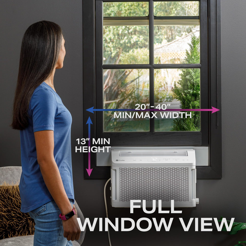 White Window Air Conditioner Unit, 8,300 BTU R860