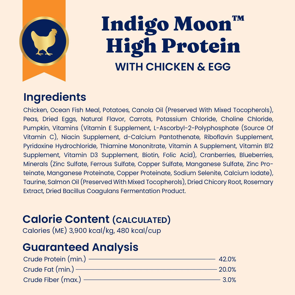 Solid Gold High Protein Chicken Dry Cat Food 6lb Q5337