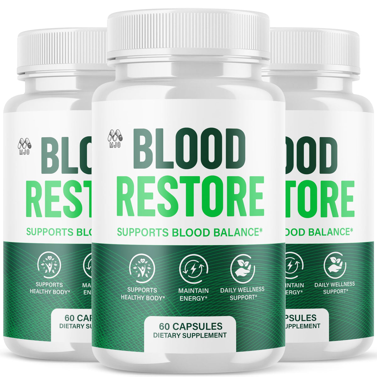 3 Pack Blood Restore Capsules 180 Capsules Y105