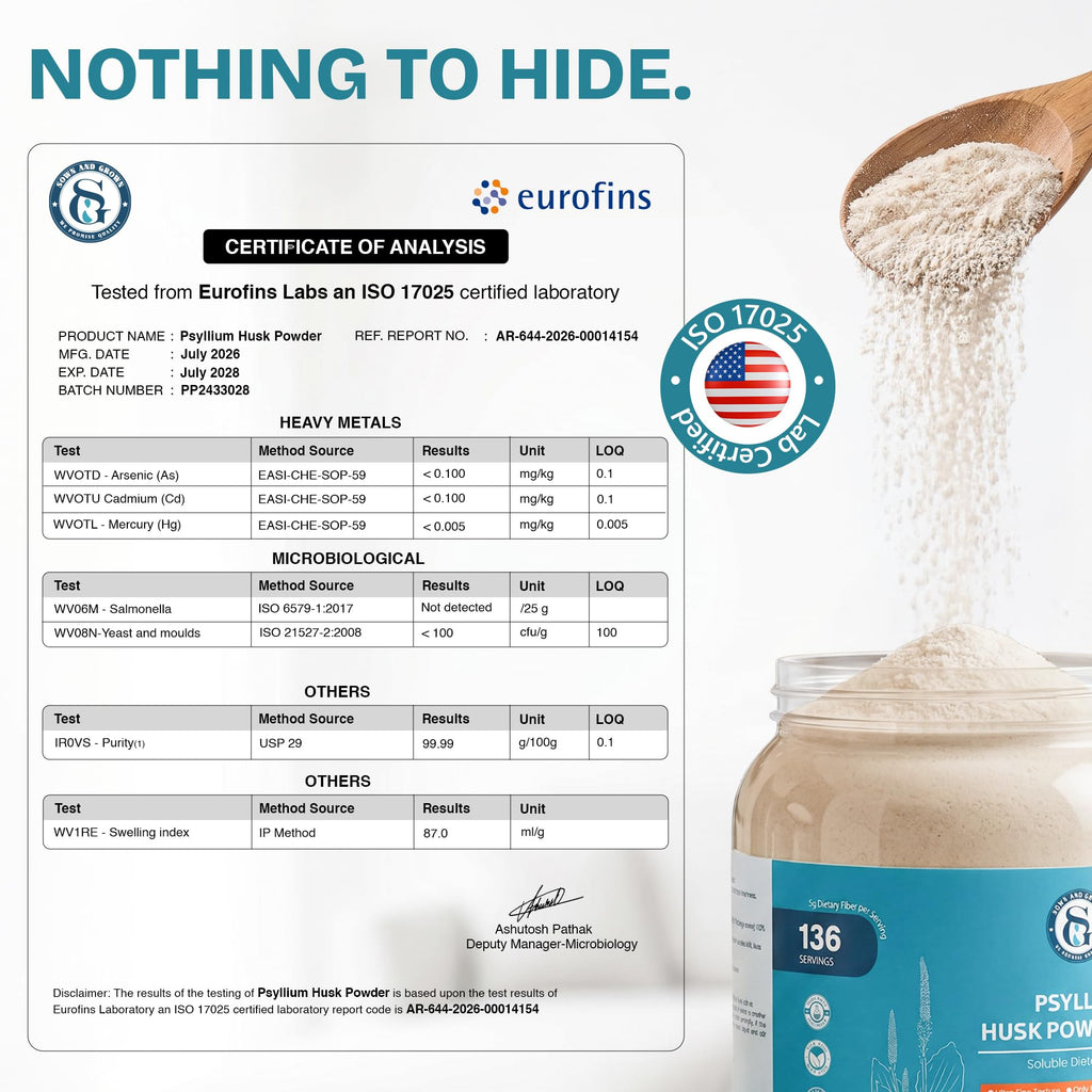 Psyllium Husk Powder 1.5lb X43897