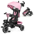 8 in 1 Toddler Tricycle with Push Handle S845