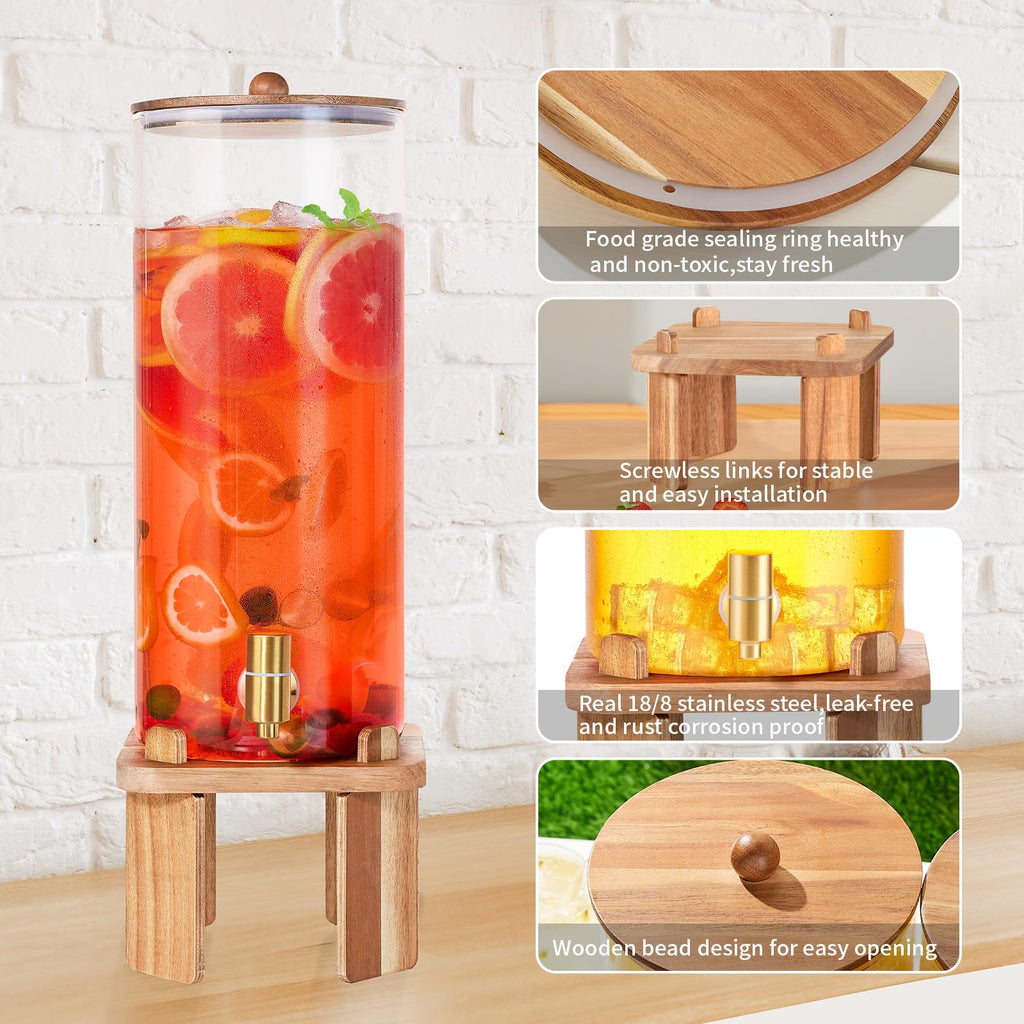 2 Gallon Drink Dispenser with Stand X109