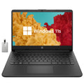 14-inch Laptop, Intel Celeron N4000, 4 GB RAM, 64 GB eMMC, Jet Black V742339