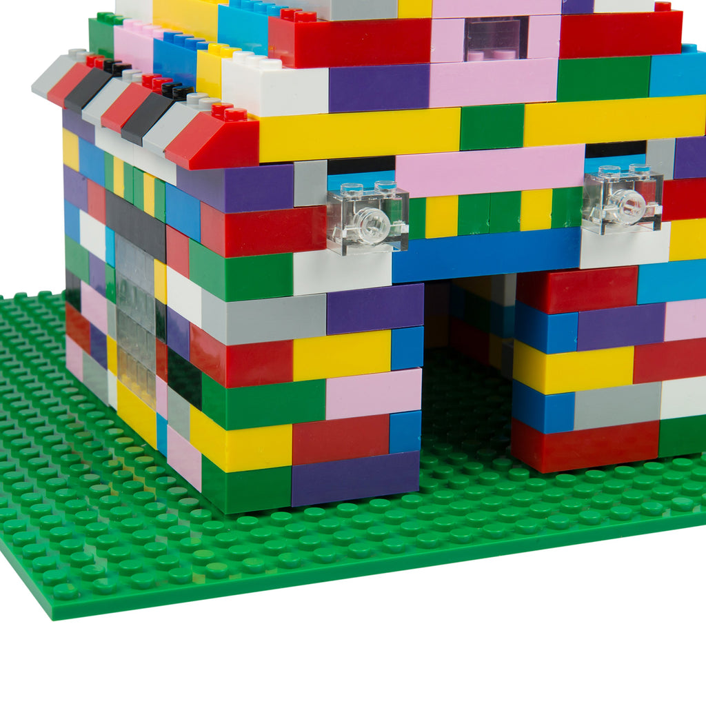 Green Blue White 10x10" Building Bricks Baseplates 4 Pack B8448